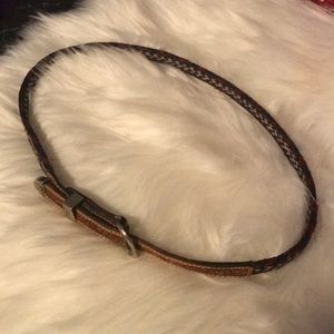 western horse hair belt